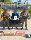 Aparat keamanan Malaysia mengamankan truk bermuatan 511 karton atau lebih dari 10 ton daging beku ilegal di kawasan perbatasan Serikin, Sarawak, yang diduga akan masuk ke Kalimantan Barat.
