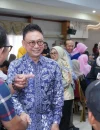 Wali Kota Pontianak Edi Rusdi Kamtono saat membuka Sosialisasi Antikorupsi Pemerintah Kota Pontianak di Aula Sultan Syarif Abdurrahman, Kantor Wali Kota Pontianak, Kamis (6/8/2026).
