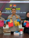 Polresta Pontianak mengungkap sembilan kasus narkoba sepanjang Juli 2026.