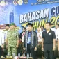 Wakil Wali Kota Pontianak Bahasan membuka Turnamen Pencak Silat Bahasan Cup III di GOR Kota Pontianak.