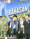 Wakil Wali Kota Pontianak Bahasan membuka Turnamen Pencak Silat Bahasan Cup III di GOR Kota Pontianak.