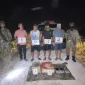 Tentara Malaysia menggagalkan penyelundupan barang ke Indonesia melalui jalur ilegal Biawak, Sarawak. (Foto: Suara Sarawak)