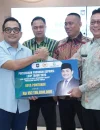 Wali Kota Pontianak Edi Rusdi Kamtono menerima secara simbolis program LSDP untuk pengelolaan sampah terpadu di Aula Sultan Syarif Abdurrahman Kantor Wali Kota Pontianak, Sabtu (22/8/2026).