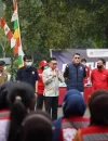 Wali Kota Pontianak Edi Rusdi Kamtono meresmikan Posko Segar Relawan Karang Taruna Kota Pontianak di halaman PMI Kota Pontianak untuk mendukung penanganan karhutla.