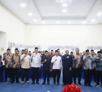 Wakil Wali Kota Pontianak Bahasan menghadiri Dialog Kebangsaan melalui Semangat Lintas Agama di Aula Rumah Dinas Wakil Wali Kota Pontianak, Rabu (26/8/2026).