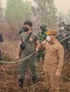 Gubernur Kalbar Ria Norsan turun ke lapangan meninjau penanganan karhutla di kawasan Parit H. Mukhsin, Kabupaten Kubu Raya, Selasa (1/9/2026).