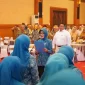 Ketua TP PKK Pontianak Yanieta Arbiastutie menghadiri Hari Kesatuan Gerak (HKG) PKK ke-54 Tingkat Kota Pontianakdi Aula Keriang Bandong, Gedung Bank Indonesia Kalbar, Selasa (1/9/2026).