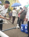 Wali Kota Pontianak Edi Rusdi Kamtono menjelaskan distribusi air tawar dari Waduk Penepat