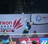 Final Indonesia Masters 2026 berlangsung di GOR Terpadu A Yani Pontianak.