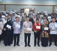 Wali Kota Pontianak Edi Rusdi Kamtono menghadiri Sosialisasi Anti Korupsi bagi Masyarakat di Kantor Wali Kota Pontianak, Kamis (10/9/2026).