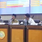 Wakil Wali Kota Pontianak Bahasan saat memimpin rapat Forum Lalu Lintas dan Angkutan Jalan di Bapperida Pontianak, Senin (14/69/2026).
