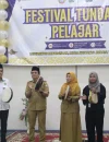 Wakil Wali Kota Pontianak Bahasan saat membuka Festival Tundang Pelajar (FTP) Tahun 2026 di Aula Rumah Dinas Wakil Wali Kota Pontianak, Selasa (15/9/2026).