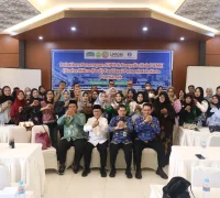Kepala Diskumdag Kota Pontianak Ibrahim menghadiri pelatihan SJPH bagi pelaku UMKM di Aula Kantor Bank Indonesia Lama, Kamis (17/9/2026).