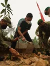 Wali Kota Pontianak Edi Rusdi Kamtono menanam pohon bersama dalam rangka HUT TNI di Jalan Purnama Dalam, Sabtu (19/9/2026).