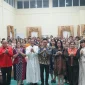 Wali Kota Pontianak Edi Rusdi Kamtono saat menutup Pesparani Katolik ke III dan peringatan Hari Ulang Tahun ke-7 Lembaga Pembinaan dan Pengembangan Pesparani Katolik atau LP3K, di Aula Rumah Dinas Wakil Gubernur Kalbar, Sabtu (19/9/2026).