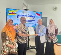 KACA Brunei Darussalam saat melakukan lawatan kerja ke UPT LDAC Kota Pontianak.