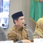 Wakil Wali Kota Pontianak Bahasan ketika Sosialisasi Antikorupsi bagi Masyarakat Pontianak Timur dan Utara di Aula Sultan Syarif Abdurrahman Kantor Wali Kota Pontianak, Selasa (29/9/2026).