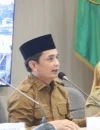 Wakil Wali Kota Pontianak Bahasan ketika Sosialisasi Antikorupsi bagi Masyarakat Pontianak Timur dan Utara di Aula Sultan Syarif Abdurrahman Kantor Wali Kota Pontianak, Selasa (29/9/2026).