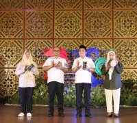 Wakil Wali Kota Pontianak Bahasan saat membuka Pagelaran Kesenian Daerah (PKD) di Rumah Adat Melayu, Rabu (30/9/2026).
