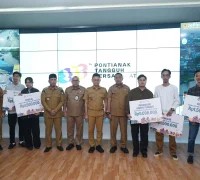 Pemerintah Kota Pontianak meluncurkan logo Hari Jadi ke-255 Pontianak, Senin (5/10/2026).
