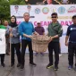 Wali Kota Pontianak Edi Rusdi Kamtono menyampaikan rencana pembangunan TPST berkapasitas 200–300 ton per hari dan pengolahan sampah organik menjadi pupuk saat membuka puncak World Cleanup Day 2026 di Taman Digulis Untan, Pontianak, Minggu (11/10/2026).