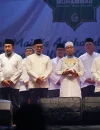 Wali Kota Pontianak Edi Rusdi Kamtono menghadiri Maulid Akbar dan milad ke-9 Majelis Ansharul Mustafa di kawasan Alun-alun Kapuas.