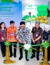 Peluncuran ATM Emas Pegadaian di Kantor Cabang Damai Balikpapan untuk memudahkan investasi emas fisik.