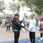 Wakil Wali Kota Pontianak Bahasan saat membuka Lomba Mancing yang diadakan dalam rangka Hari Jadi ke 255 Pontianak di Sungai Jawi, Minggu (18/10/2026).