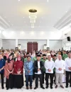 Guru dan peserta mengikuti pelatihan literasi digital berbasis moderasi yang digelar BNPT dan FKPT Sumatera Utara di Medan.