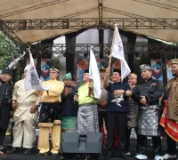 Wakil Wali Kota Pontianak Bahasan dalam Pembukaan Pontianak Creative Festival 2026 serta Pelepasan Pawai Budaya Melayu Borneo, Minggu (25/10/2026).