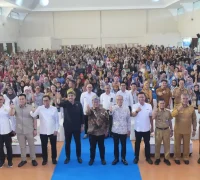 Kegiatan PNM PKU Akbar bertema Budaya Lestari Usaha Berseri untuk mendukung perempuan pelaku usaha di Pontianak.