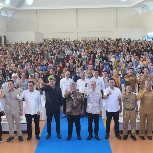 Kegiatan PNM PKU Akbar bertema Budaya Lestari Usaha Berseri untuk mendukung perempuan pelaku usaha di Pontianak.