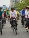 Sebanyak 1.200 pesepeda meramaikan kegiatan Happy Cycling 2026 dalam rangka memperingati Hari Ulang Tahun (HUT) ke-255 Kota Pontianak, Sabtu (31/10/2026) pagi.