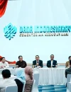 Menteri Kebudayaan Fadli Zon saat peluncuran program Dana IndonesiaRaya di Jakarta, (2/4/2026).