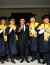 Wakil Gubernur Kalimantan Barat Krisantus Kurniawan menghadiri wisuda 746 lulusan Universitas Panca Bhakti Pontianak.