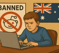 Reddit, platform forum daring internasional, resmi masuk daftar hitam Australia untuk pengguna di bawah 16 tahun sebagai upaya memperkuat perlindungan anak di dunia digital. (AI)