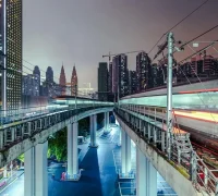 chongqing-7019920_1280 Pemandangan kota Chongqing yang menjadi pusat integrasi AI dan manufaktur di Tiongkok. (pixabay.com/rukia_cq-16991011)