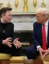 Presiden AS Donald Trump dan Elon Musk terkait investasi saham SpaceX. (Foto: Potus)