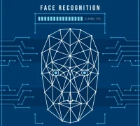 Ilustrasi registrasi kartu SIM baru menggunakan teknologi biometrik face recognition melalui pemindaian wajah.