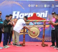 Sekda Kalbar Harisson membuka Festival Harmoni Dalam Gerak di Museum Provinsi Kalbar Pontianak.