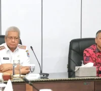 Sekda Kalbar Harisson tinjau BPSDM Kalbar untuk PKN Tingkat II (1/4/2026).