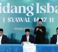 Pengumuman Idulfitri 2026 oleh pemerintah Indonesia.