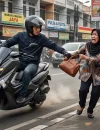 Ilustrasi - Pelaku penjambretan dengan modus pepet motor diamankan Satreskrim Polres Singkawang.