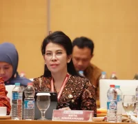 Tjhai Chui Mie Wali Kota Singkawang, Tjhai Chui Mie di Rapat Kerja Nasional dan Seminar Internasional JKPI 2025 di Yogyakarta. (MC Singkawang).