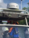 Tim SAR Gabungan melakukan pencarian Sulyadi di perairan Batu Ampar, Kubu Raya.