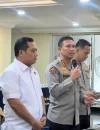 Kabid Humas Polda Metro Jaya Budi Hermanto saat menyampaikan informasi kasus penyiraman air keras.