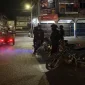 Personel Sat Samapta Polres Singkawang melakukan patroli malam untuk menindak balap liar dan knalpot brong di Kota Singkawang.