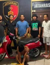 Polisi menangkap pelaku pencurian Honda Scoopy di Mempawah Hilir kurang dari 24 jam setelah korban melaporkan kehilangan sepeda motornya. (Foto: Res-Mempawah)
