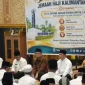 Gubernur Kalimantan Barat Ria Norsan bersama Wakil Menteri Haji dan Umrah RI Dahnil Anzar Simanjuntak menghadiri Pengajian Akbar Jemaah Haji Kalbar di Masjid Raya Mujahidin, Pontianak, Jumat (9/10/2026).