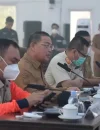 Gubernur Kalbar Ria Norsan saat menghadiri sosialisasi Masyarakat Peduli Api di Kayong Utara.